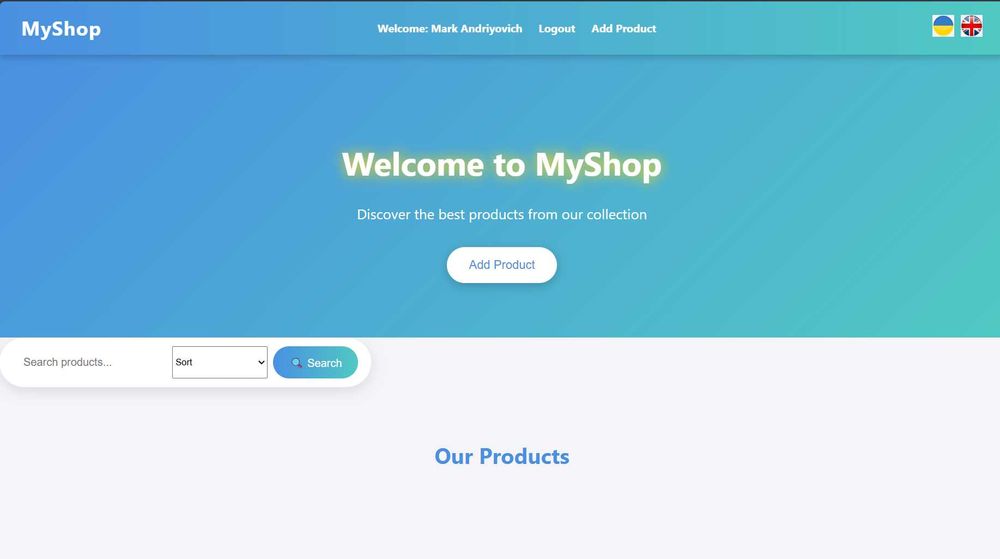 Продам сайт-магазин на Python Flask SQLalchemy SQL Workbench