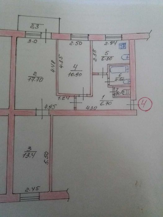 Продам 3 кв Песочин ул, Некрасова