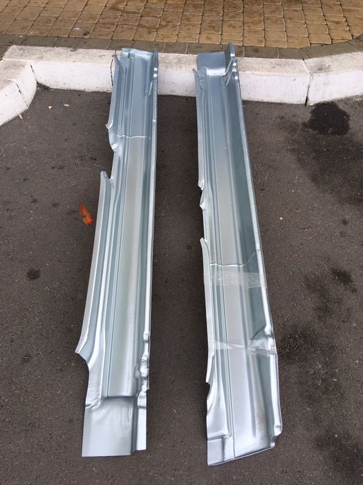 Стальные пороги для БМВ Е34 KLOKKERHOLM, BLIC, POLCAR 0.8-1мм