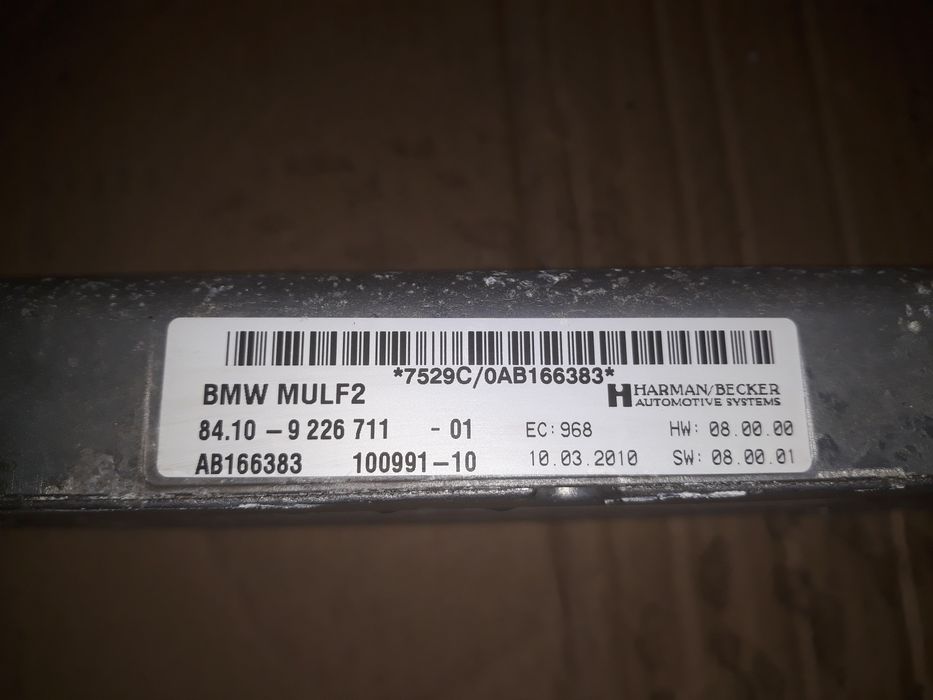 Moduł Bluetooth MULF2 bmw e90 e91 e87 2009r