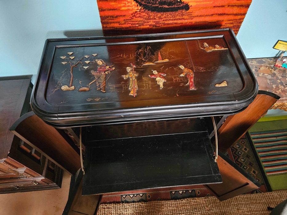 Magnifico móvel bar Oriental - óptimo estado geral