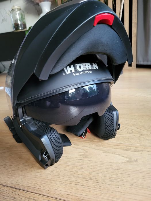Kask motocyklowy szczękowy XL