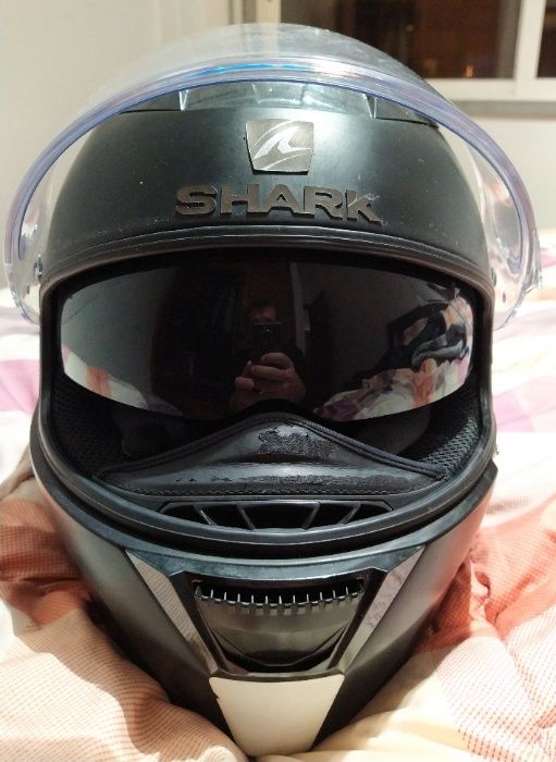 Capacete Shark fibra de carbono