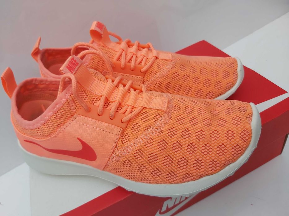 Sportowe sneakersy NIKE AIR MAX thea 37.5 pomarańczowe