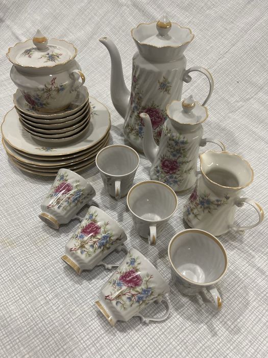 Сервиз кофейный Коростень фарфор.