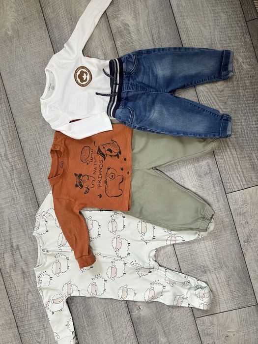 Лот фірмового одягу для хлопчика 6-9 місяців 68-74см