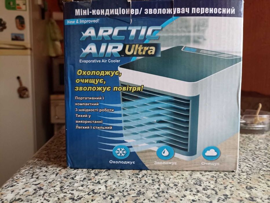 Кондиционер мини Arctic Air Ultra охлаждает, увлажняет 220В и USB 5В