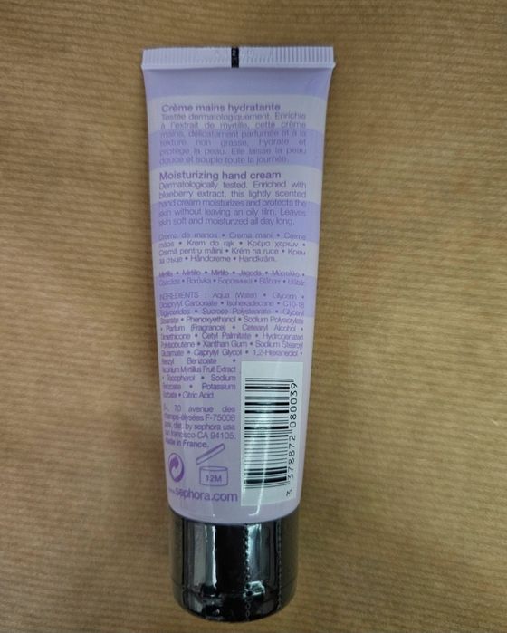 Creme de mãos Sephora