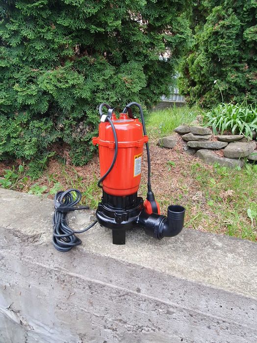 Насос з Ножем Фекальний Дренажний  (ТІЛЬКИ ДОСТАВКА)