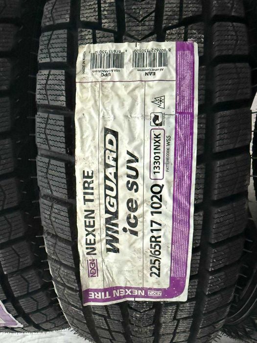 225 / 65 R17 ЗИМА Nexen Winguard Ice SUV 102Q НОВІ 25 рік