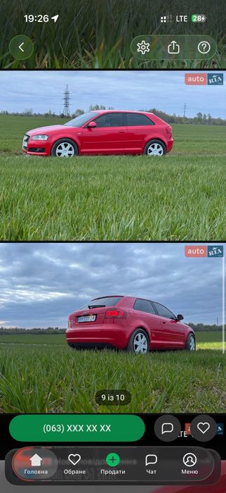 Ауді А3 2010 рік дизель
