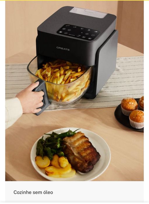 Airfryer Cozinha a vapor com garantia