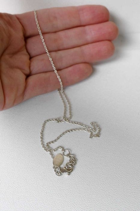 925 srebro silver NEXT ankier łańcuszek 45cm 3g 1mm