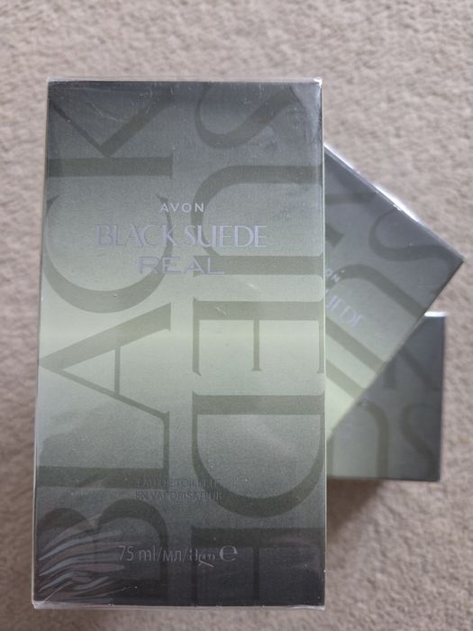 Avon Black Suede Real