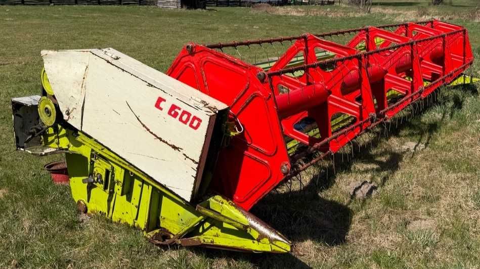 Dominator 118, Mega heder 6m cięcia napęd schumacher kombajn claas