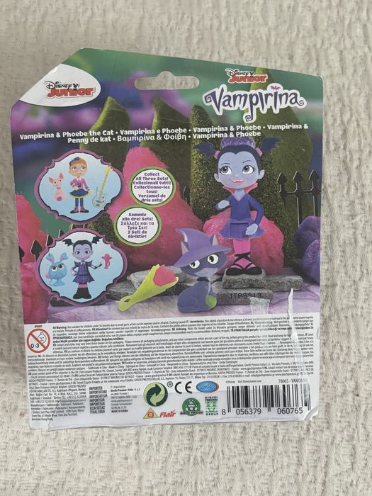 Boneca Vampirina Disney Júnior Nova  Vampirina & Phoebe the Cat