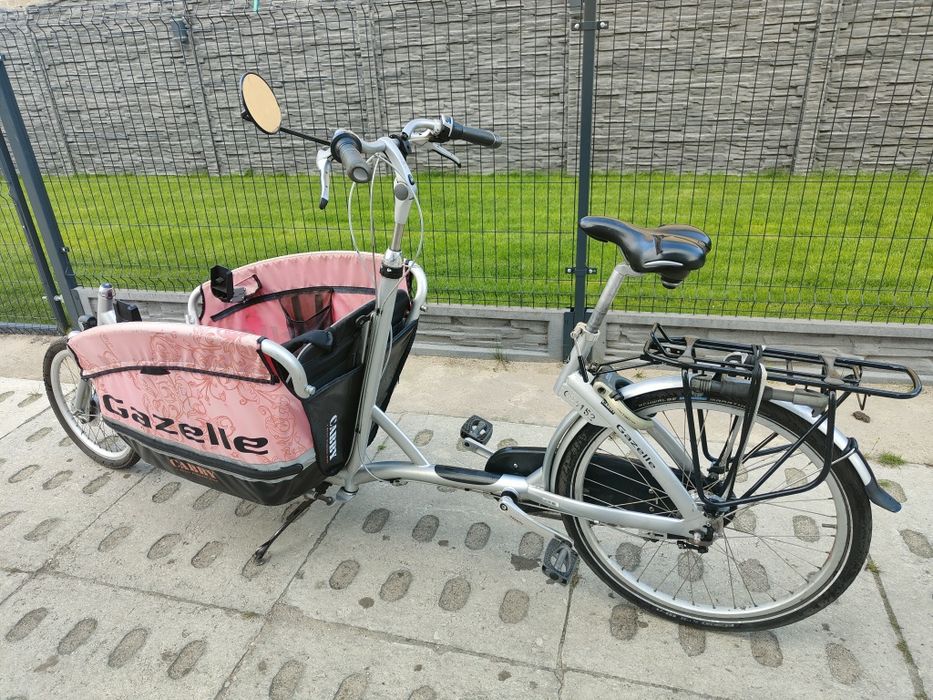 Rower riksza gazelle cabby cargo bike