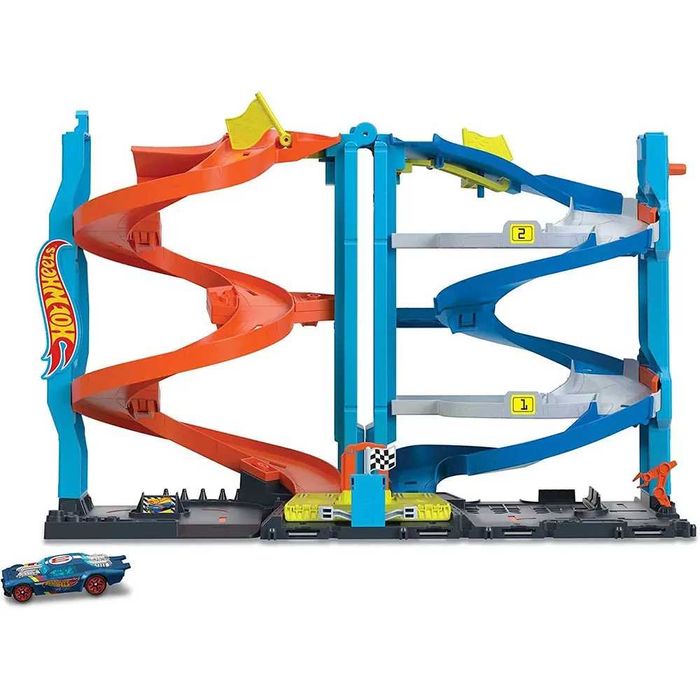 Ігровий набір Hot Wheels City Супервежа для перегонів (HKX43) Супербашня для гонок HKX43