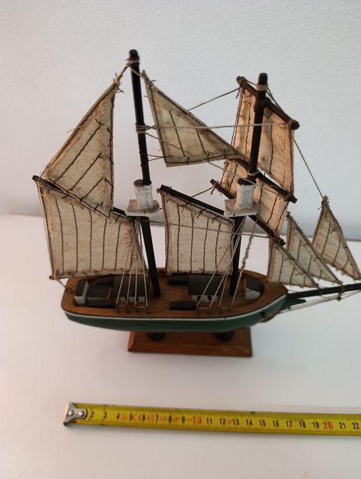 Barco artesanal decorativo