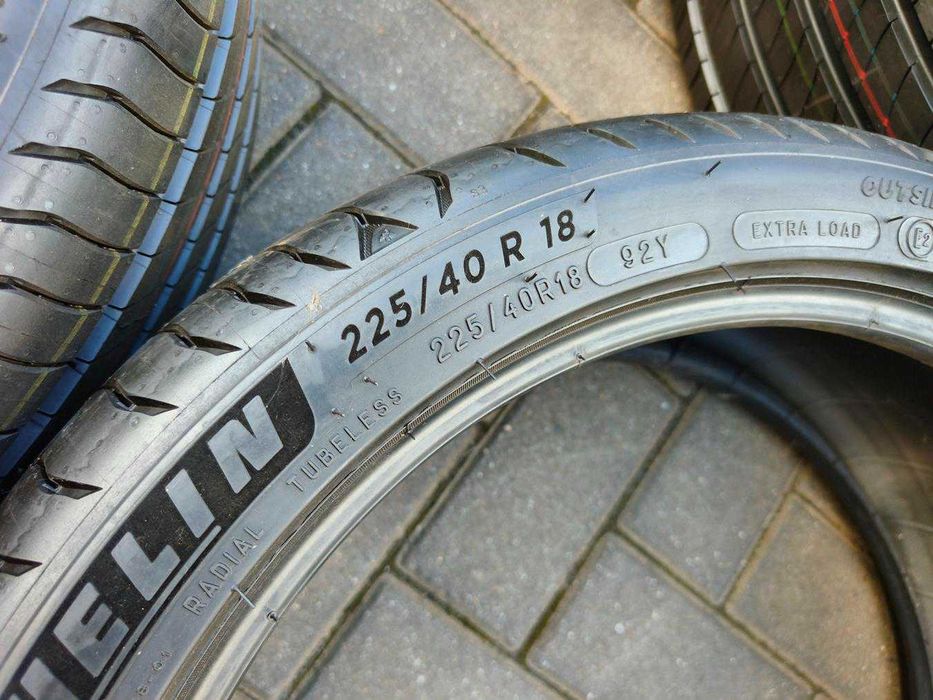 225/40 92Y R18 MICHELIN Primacy 4 S1 XL NOWE 2024r 7mm Letnie Opony 4szt z Rantem FR Extra Load Made in Germany