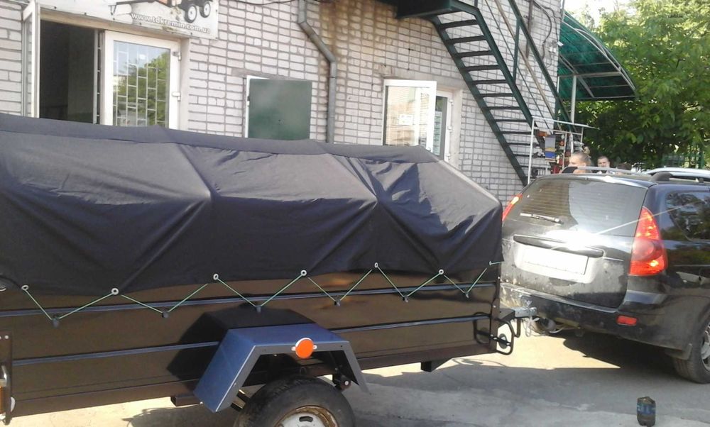 Новий універсальний причіп із заводу 2000/1300/450 Документи  для МРЕВ