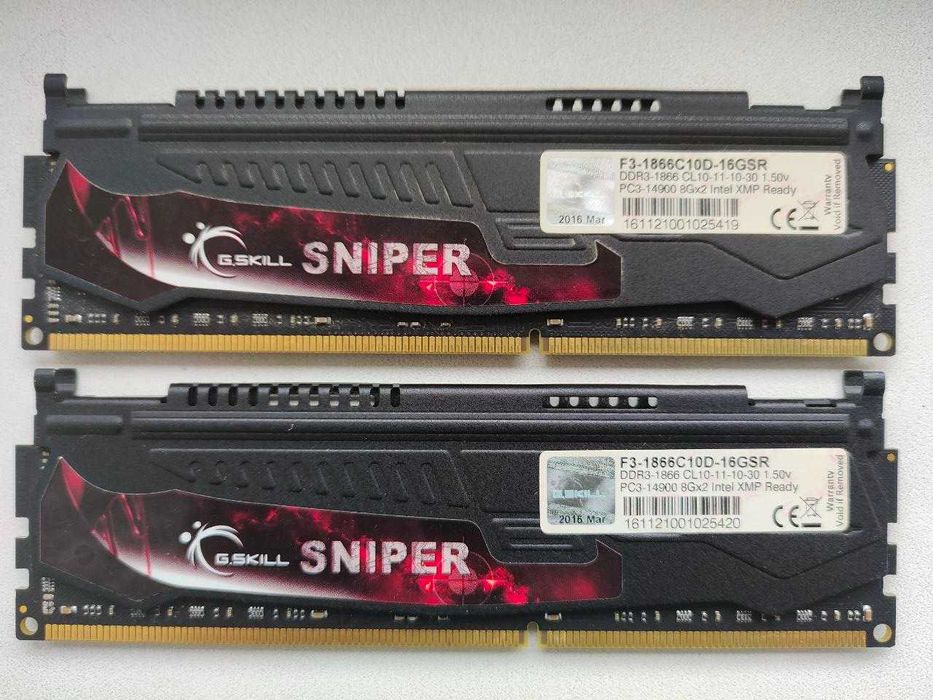 Пам'ять для настільних комп'ютерів G.Skill 16 GB