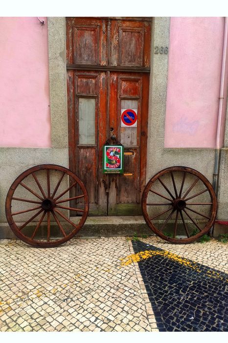 Rodas carroça antigas
