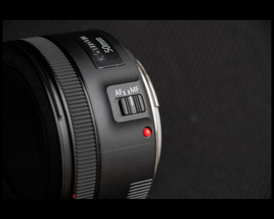 Lente Canon EF 50mm 1.8 STM