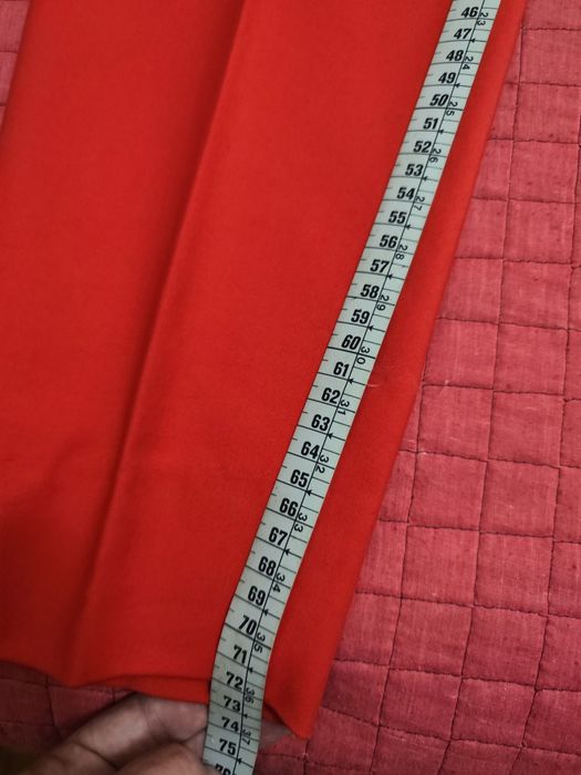 Calças clássicas Zara Woman vermelhas n 42