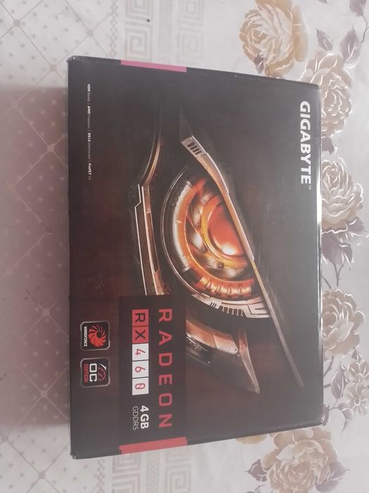 продам комплектующі пк Radeon (TM) RX 460 Series (4 GB)