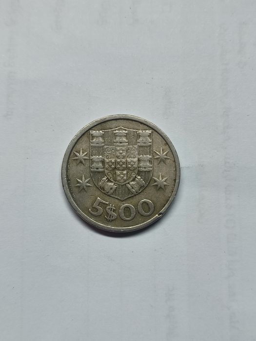 Moeda de 5 Escudos de 1967