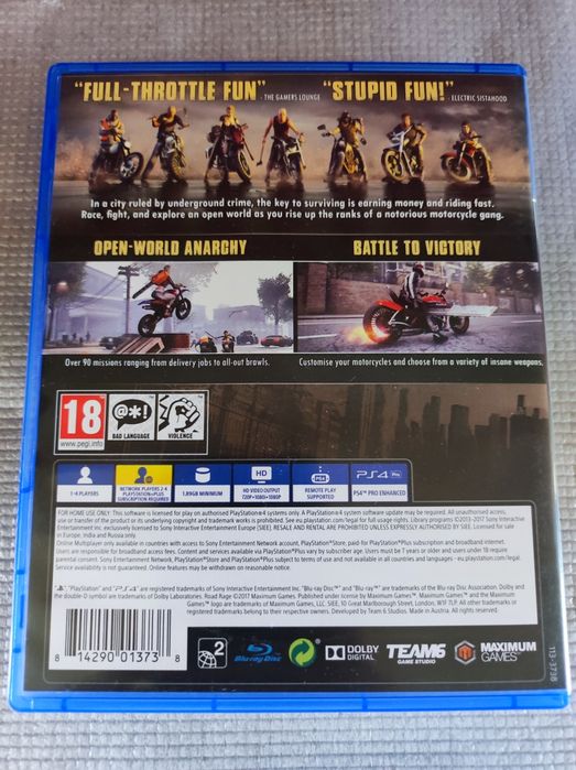 Road Rage | Gra PS4
