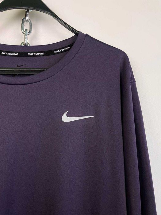 Nike miler dri fit running xl жіночий спортивний лонгслів