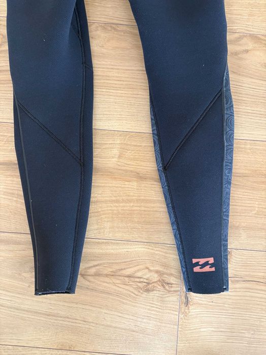 Wetsuit Billabong Women Furnace Natural 4/3mm - 8 / como NOVO!