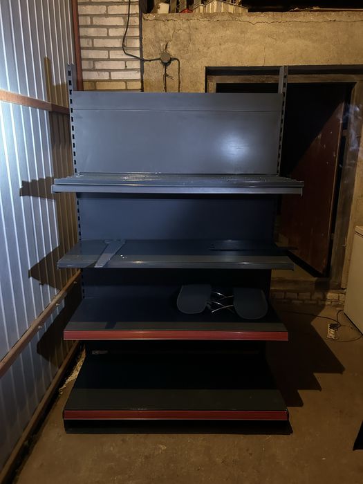 Regal wolnostojacy przyscienny sklepowy 1,4-2m