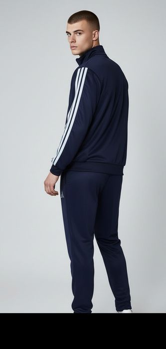 Чоловічий костюм Adidas Sportswear Basic 3-Stripes(Оригінал)L  та XL