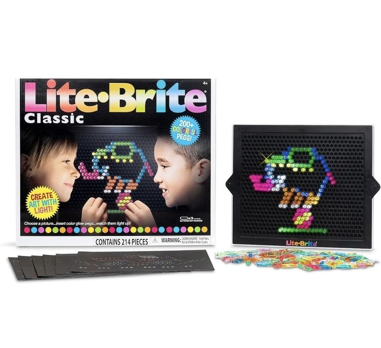 Розвиваюча мозаїка Lite-Brite Classic з шаблонами і підсвіткою