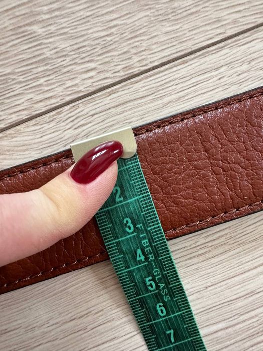 Ремень Hermes натуральная кожа, ремень кожа, пояс