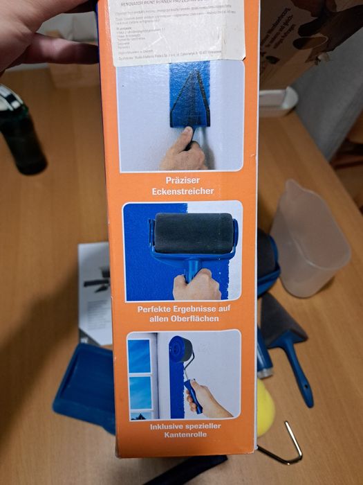 Nowy zestaw wałków do malowania