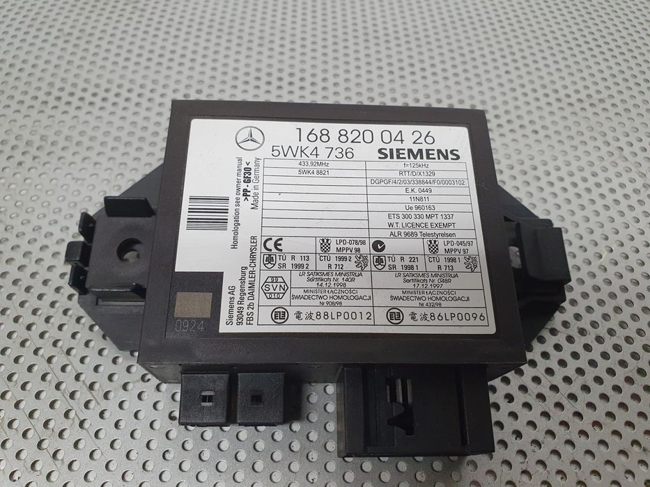 Kit imobilizador MERCEDES-BENZ Classe A (W168)