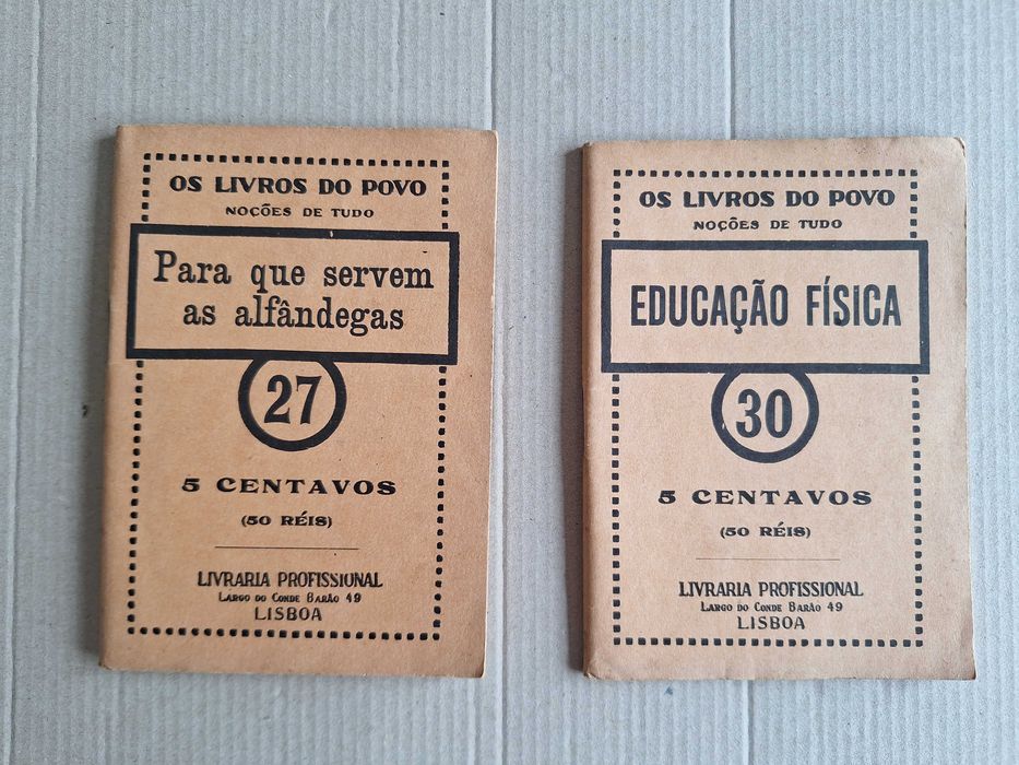 Os Livros do Povo – Noções de tudo, Edição da Livraria Profissional, pelo editor Pedro Bordalo Pinheiro, 1910-1916 (venda individual)