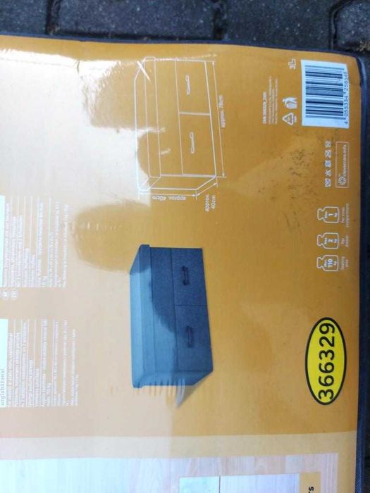 Sofa pufa siedzisko Livarno (Lidl) z szufladami 4 sztuki