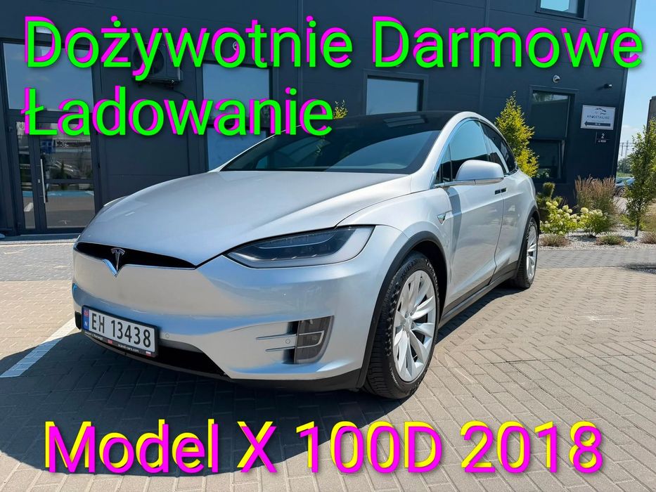 Tesla Model X 100D/DARMOWE ŁADOWANIE/2018/Bezwypadkowy/Stan bardzo dobry