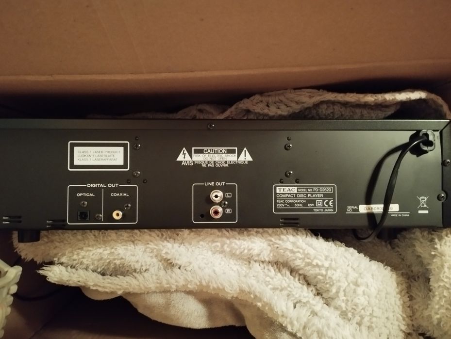 TEAC PD D 2620 сидиченджер + ноут