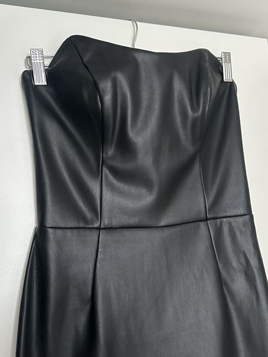 Шкіряна сукня футляр