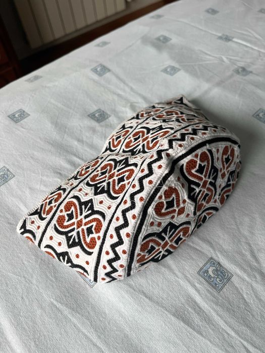 Chapéu tecido tradicional Omã / Arábia - novo