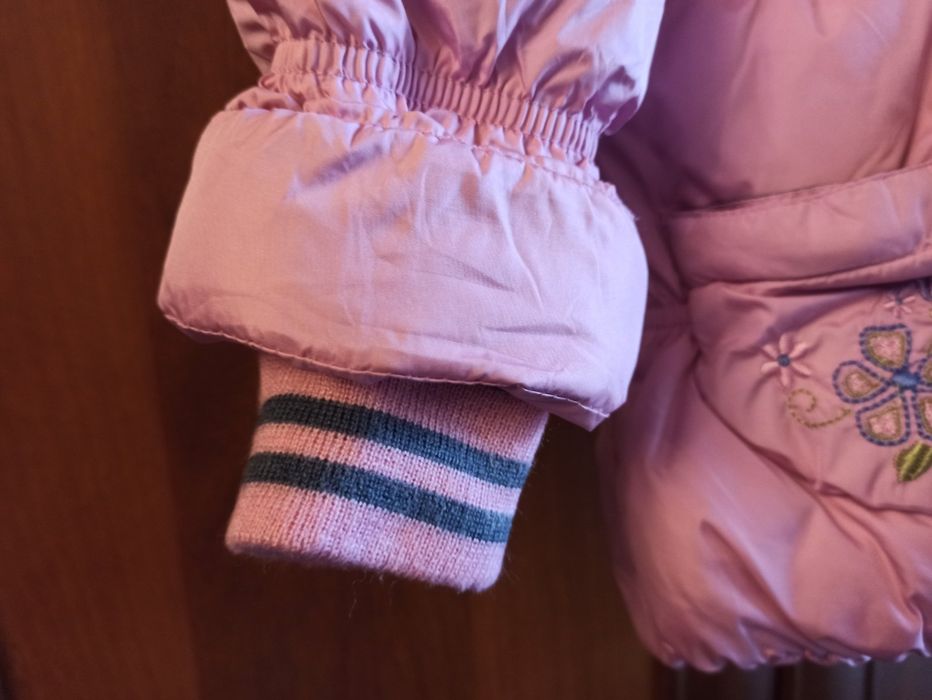 Зимовий комплект  для дівчинки Kiko. Куртка+комбенізон 86см.