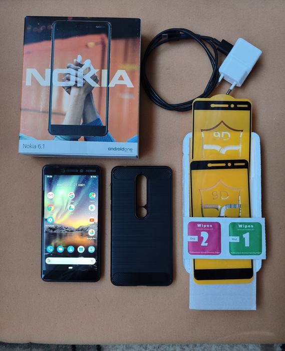 Смартфон Nokia 6.1 модель TA-1043 в гарному стані.