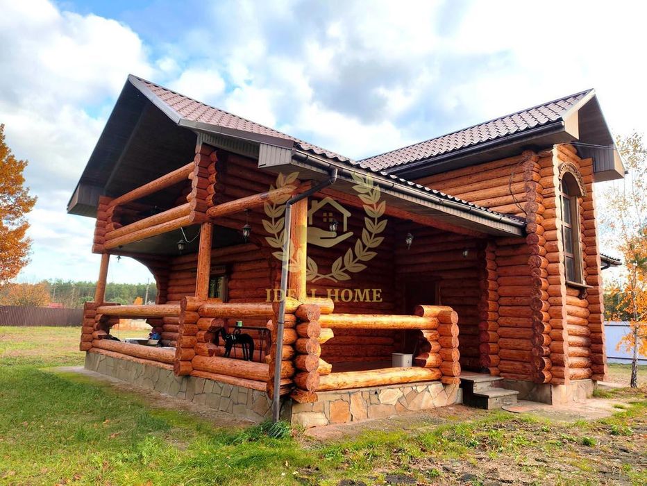 Продаж ексклюзивного будинку зі зрубу біля Київського моря | 145 м² | 20 соток | Вишгородський район