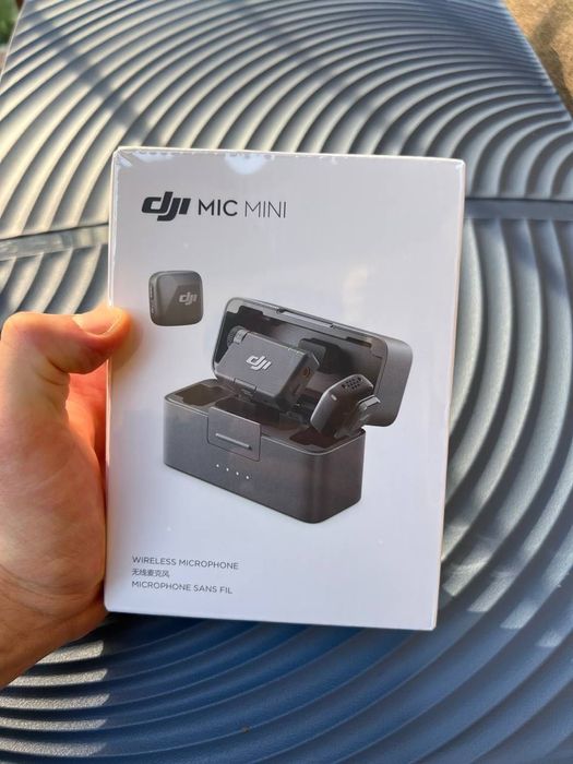 НОВІ • DJI Mic Mini 2TX+1RX – мікрофон